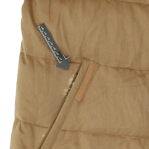 Chaqueta acolchada Moncler para hombre marrón tostado de cachemir | Diseñador vintage de alta gama de colección - Imagen 5 de 9