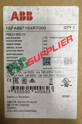 ABB PSE37-600-70 Soft Starter PSE3760070 New in Box Free shipping 1pcs