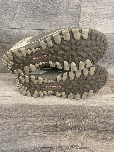 Merrell Chameleon 4 Ventilator Hiking Trail Boots Youth 5 Elephant Sea Pink NWT - Picture 6 of 9