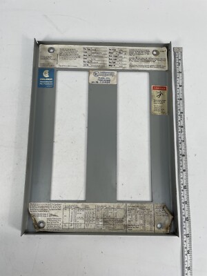 Cutler-Hammer Pow-R-Line PRL1 / PRL2 100A, Panelboard Dead Front Cover ...
