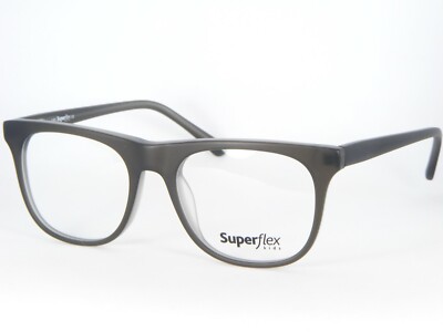 SuperFlex Kids SFK-187 C3 MATTE DARK GREY EYEGLASSES GLASSES FRAME 49-17-130mm