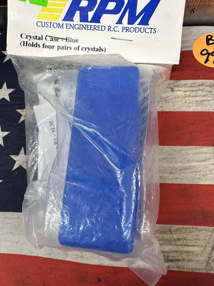 Estuche de cristal RPM RPM80395: AZUL / tiene capacidad para cuatro pares de cristales NUEVO Foto 2 de 4