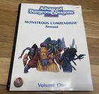 Advanced Dungeons & Dragons 2e Monstrous Compendium Annual Vol. One 2nd Edition
