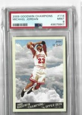 2009 Upper Deck Goodwin Champions #114 Michael Jordan PSA 9 MINT *ICONIC CARD* 