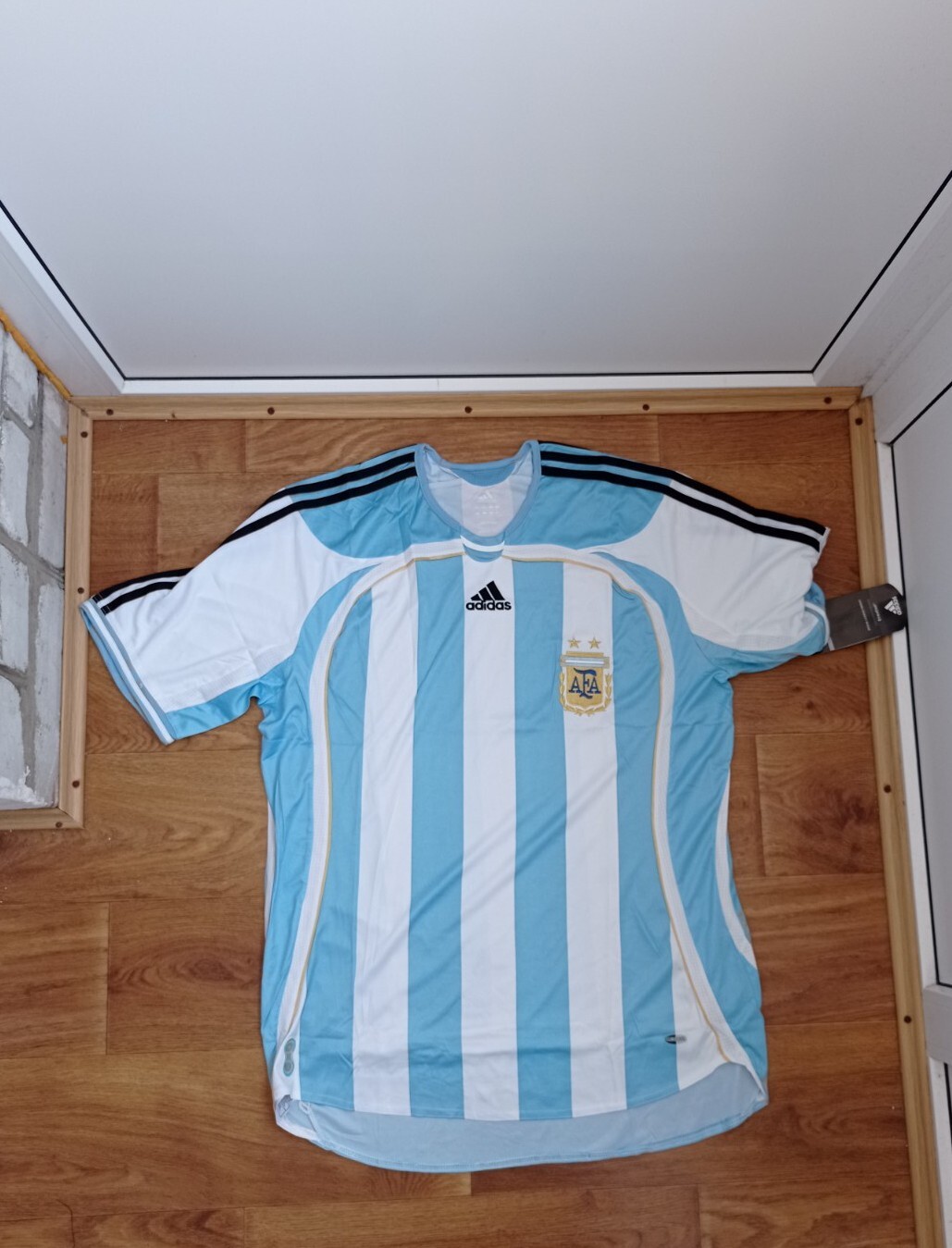 ARGENTINA 2004 2005 2006 AWAY FOOTBALL SHIRT SOCCER JERSEY ADIDAS sz XL Replica