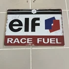 Elf Racing Fuel Vintage Sign