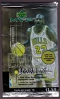 1999-2000 Michael Jordan Bulls Upper Deck MVP Basketball Card Empty Pack Wrapper