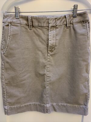 Jupe Eddie Bauer Taille 4 Couleur Sable - Style Pencil Droit - Occasion En Très Bon état