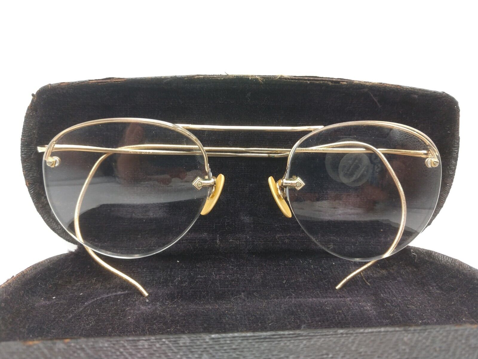 GOLD FILLED! American Optical Rimway Ful-Vue 1/10… - image 2