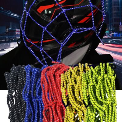 #ad #ad Motorcycle Cargo Net High Elastic Helmet Storage Luggage Bungee Net for Bike ATV $8.89