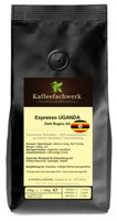 Espresso Uganda Dark Bugisu Frische Manufaktur-RöStung Vom Kaffeefachwerk