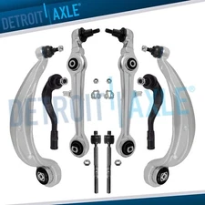 Front Lower Forward Rearward Control Arm Inner Outer Tie Rod for Audi A4 Quattro