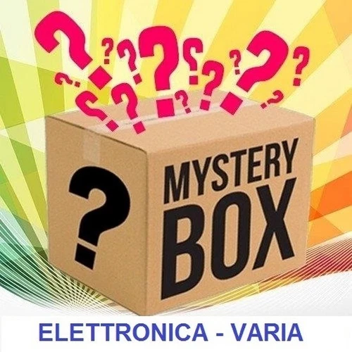 MYSTERY Scatola BOX Sorpresa Prodotti Elettronici Nuovi 5/6 Pezzi Minimo Pavia