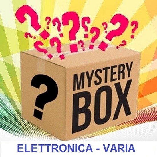 MYSTERY Scatola BOX Sorpresa Prodotti Elettronici Nuovi 5/6 Pezzi Minimo Pavia