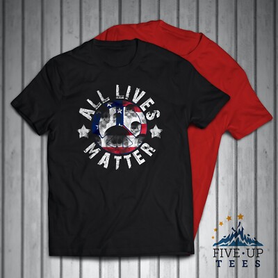 All Lives Matter Peace Civil Rights Protest Mens T-Shirt