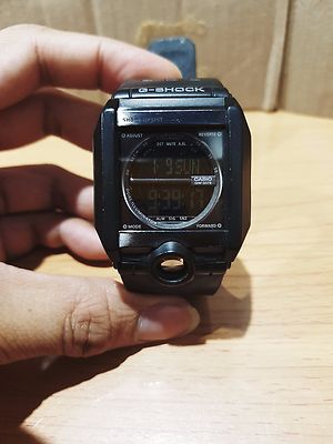 Vintage G-shock G8100a Square Shape Dual El Metallic Ice Vintage G-shock G8100a Square Shape Dual El Metallic Ice