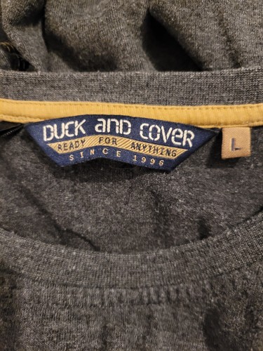 Grey T-shirt - Size L - Duck And Cover - Picture 7 of 9