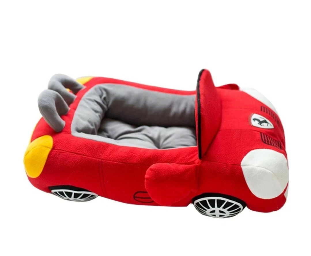 shop now dog bed bed CAR bed red shaped bed like dog a dog car