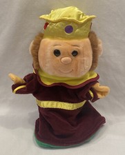 Vintage Frog and Prince Reversible Plush Caltoy Puppet