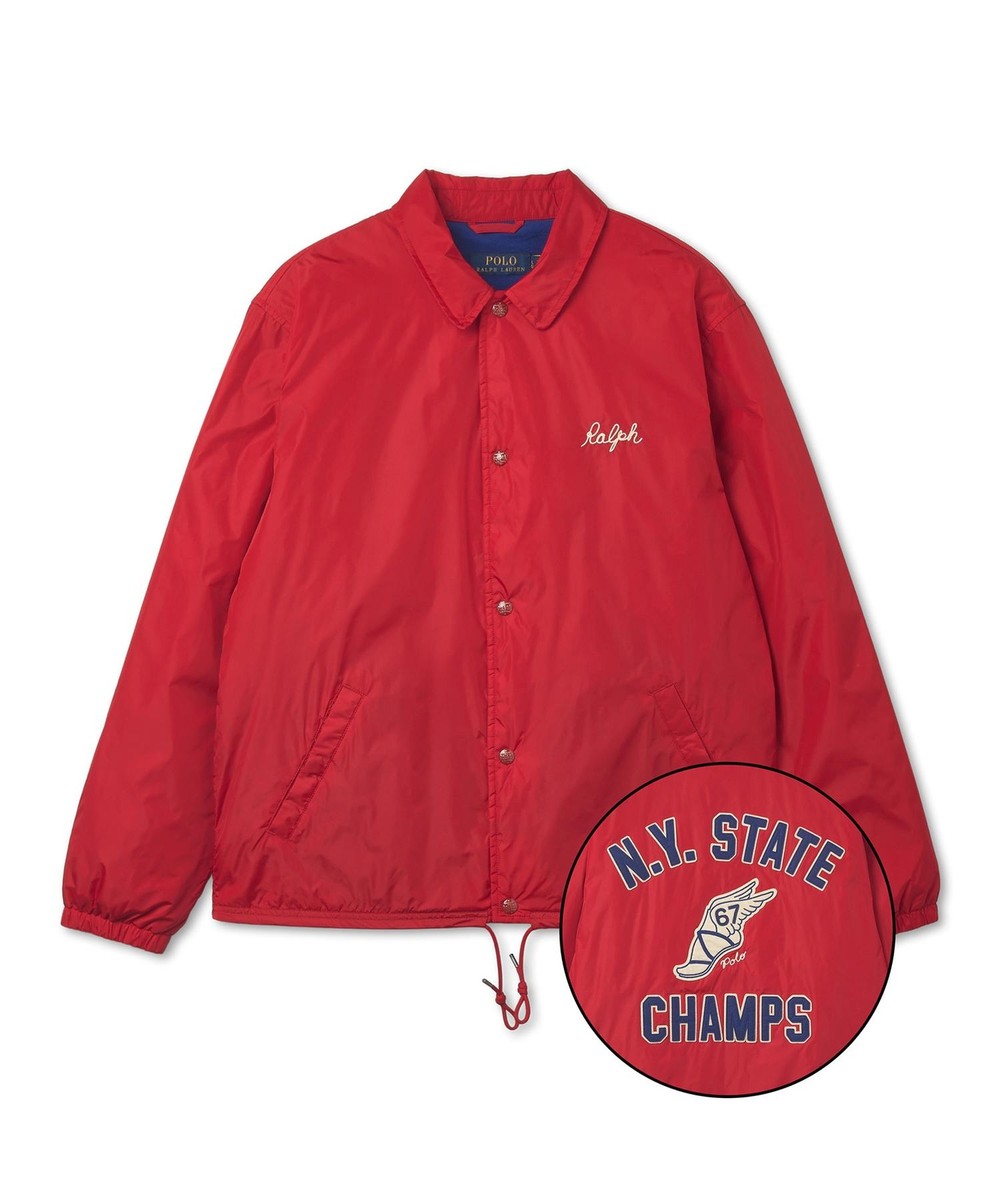 Genuine Polo Ralph Lauren Water-repellent coach jacket - red