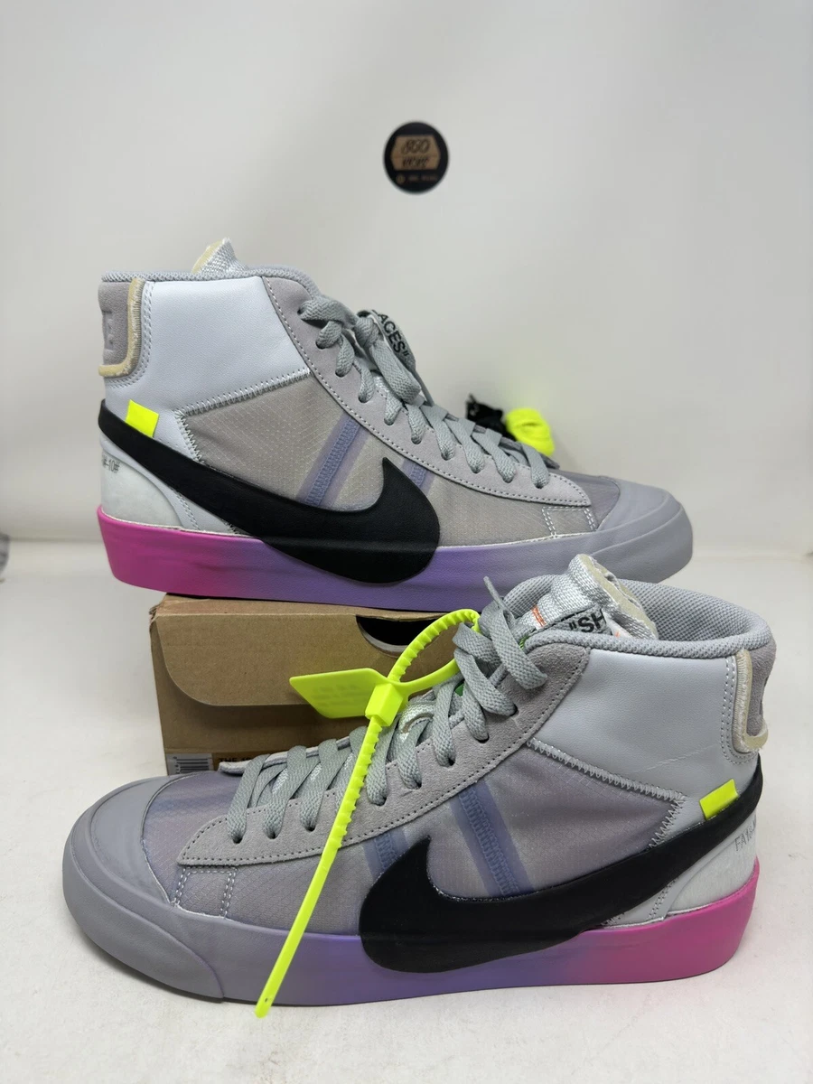 lila Goteo doloroso Size 9.5 - Off-White Nike Blazer Mid x Serena Williams Queen 2018  AA3832-002 | eBay