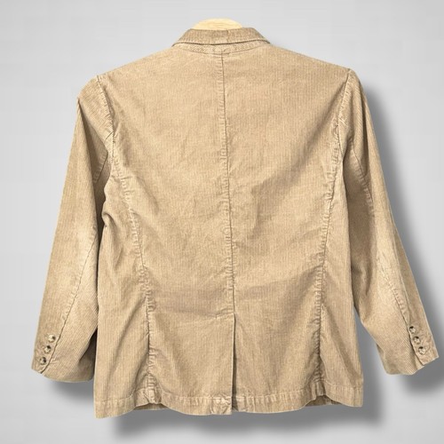 Old Navy Corduroy Blazer Mens XL Unstructured Unlined Two Button Chore Jacket - Picture 2 of 9