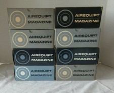 Vintage Lot of 8 AIREQUIPT 35mm Slide Tray Magazines Unused