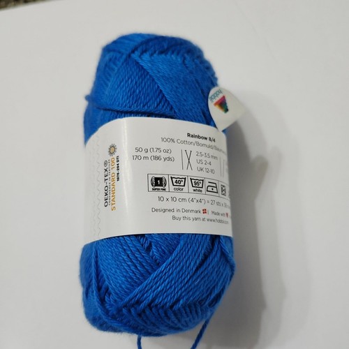 Hobbii Rainbow Yarn 8/4 Quality 100% Cotton PRICE PER SKEIN - YOU CHOOSE - Picture 160 of 329