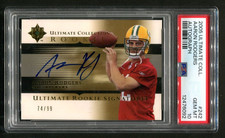 2005 Ultimate Collection Aaron Rodgers RC AUTO 74/99 PSA 10 GEM MINT 💎
