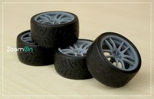 Zoomon 124 19 Work Emotion Cr Kai Rim Set With Tyres