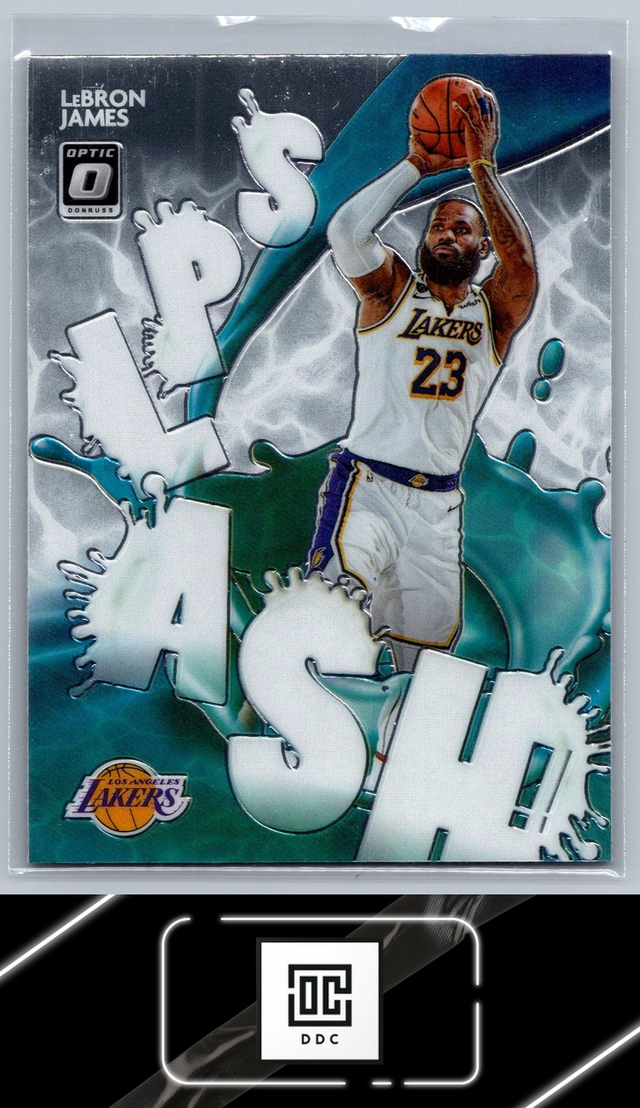 2020-21 Donruss Optic #13 LeBron James Splash!