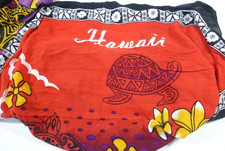 Womens Hawaiian Sarong Cover-Up, Swimsuit Beach Pool Wrap-40x72"-Floral