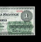 FLAWLESS 1862 $1 LEGAL TENDER " ACE " SUPERB CHOICE UNCIRCULATED CONDITION — photo 3