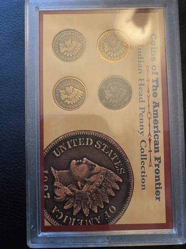 Rare Indian Head Penny Collection AHS uncirculated coins