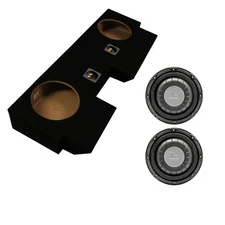 Harmony HA-F104 10" SVC Subwoofer + ASC Dual 10" Subwoofer Box Combo