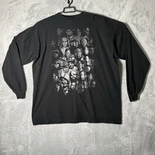 Le Bleu T Shirt Mens Size 3XL Graphic Black Hip Hop Rap Music Artists Legends