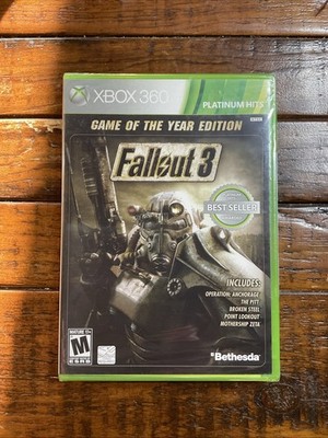 Fallout 3 - Game of the Year Edition (Microsoft Xbox 360, 2009)
