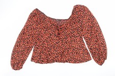 Basic-Bluse Damen UK Gr&ouml;&szlig;e 20 Nasty Gal Mehrfarbig