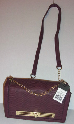 NWT MASSIMO BORDEAUX CROSSBODY