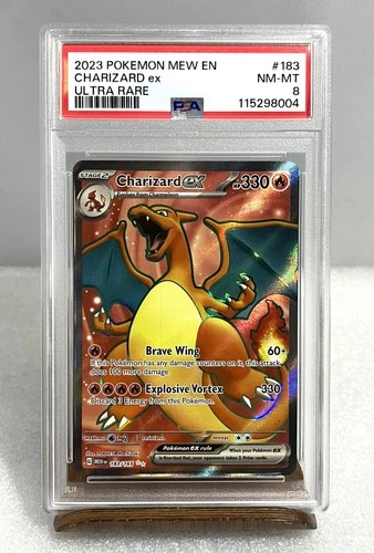 Charizard ex 183/165 Ultra Rare PSA 9 - 2023 Pokemon 151 (1760)