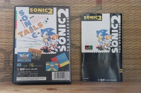 Sonic the Hedgehog 2 w/box manual Sega Mega Drive Megadrive MD VG+!