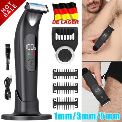 Elektrisch Intimrasierer-Männer Körperrasierer Herren Rasierer Balls Trimmer DHL