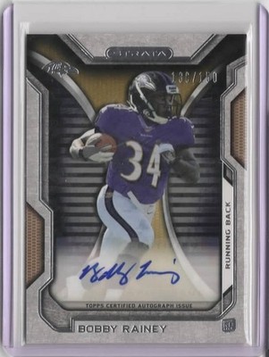 2012 Topps Strata Rookie Autographs Bronze #RABR Bobby Rainey   136/150