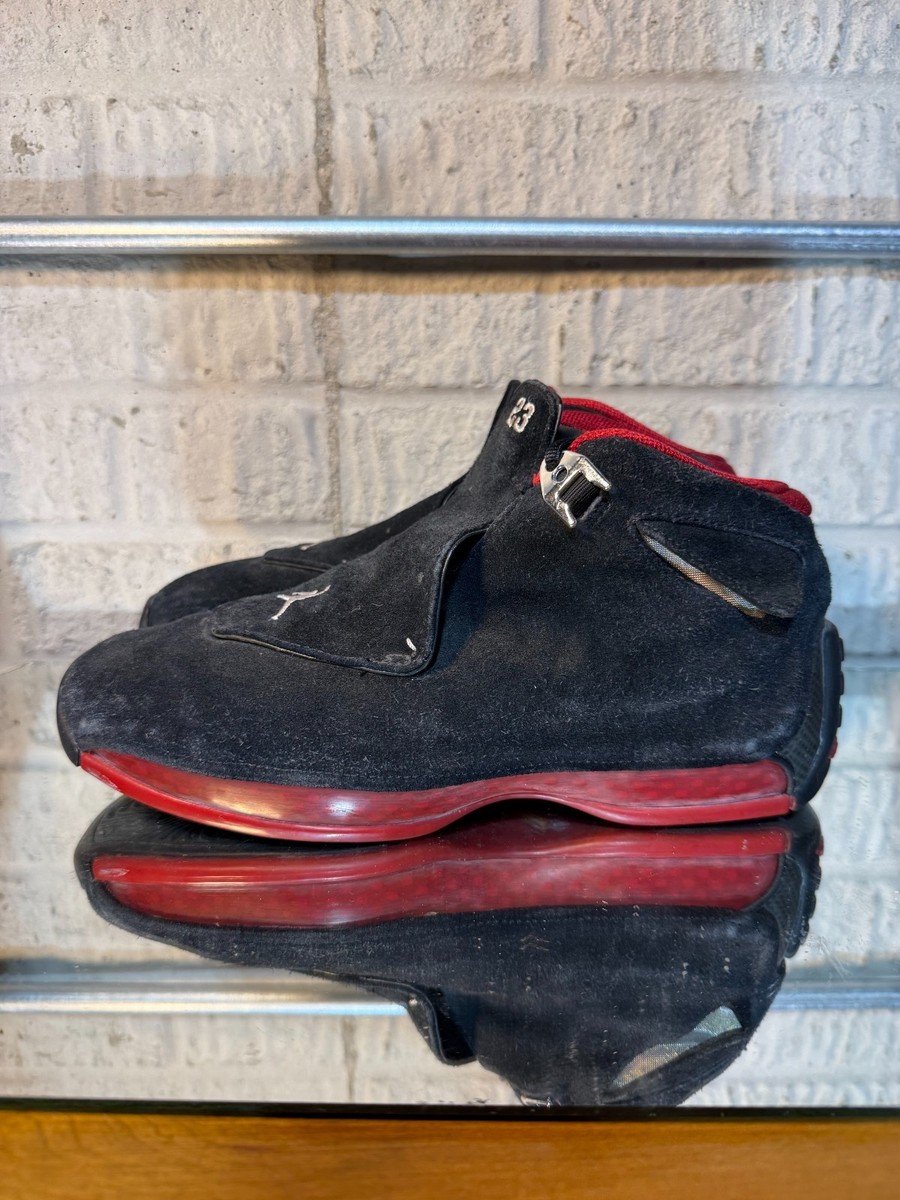 Jordan ブラック キャディバッグ Air Jordan 18 Retro CDP Countdown Pack Black Red Bred 332548-061