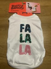 A18 Boots and Barkley Pet Sweatshirt Dogs Cats up to 20 lbs Christmas Fa La La