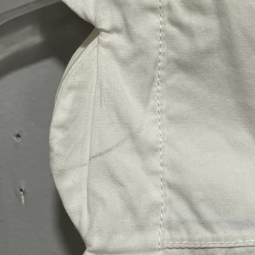 Top Preppy Anthropologie Maeve festoneado sin mangas talla 2 blanco resort verano - Imagen 3 de 6
