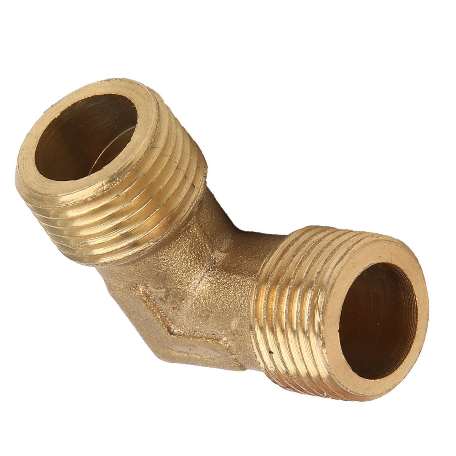 Right Angle Pipe Joint Brass Pump Check Valve Connection Elbow Air Compressor