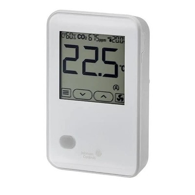 Johnson Controls NSB8BPN240-0 1/2'' White Network Sensor With Display