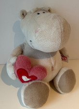 NICI Candy Love Hippo Nilpferd mit Herz 25 cm Plüsch Kuscheltier Stofftier
