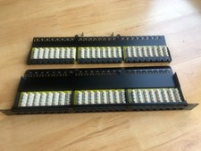 19" Patchfeld Patchpanel KAT.6 CAT.6 48 Port 1HE